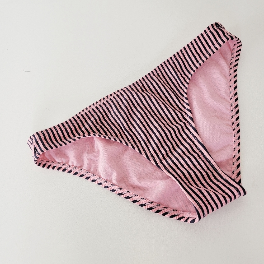 Xhilaration pink navy cheey bikini bottom